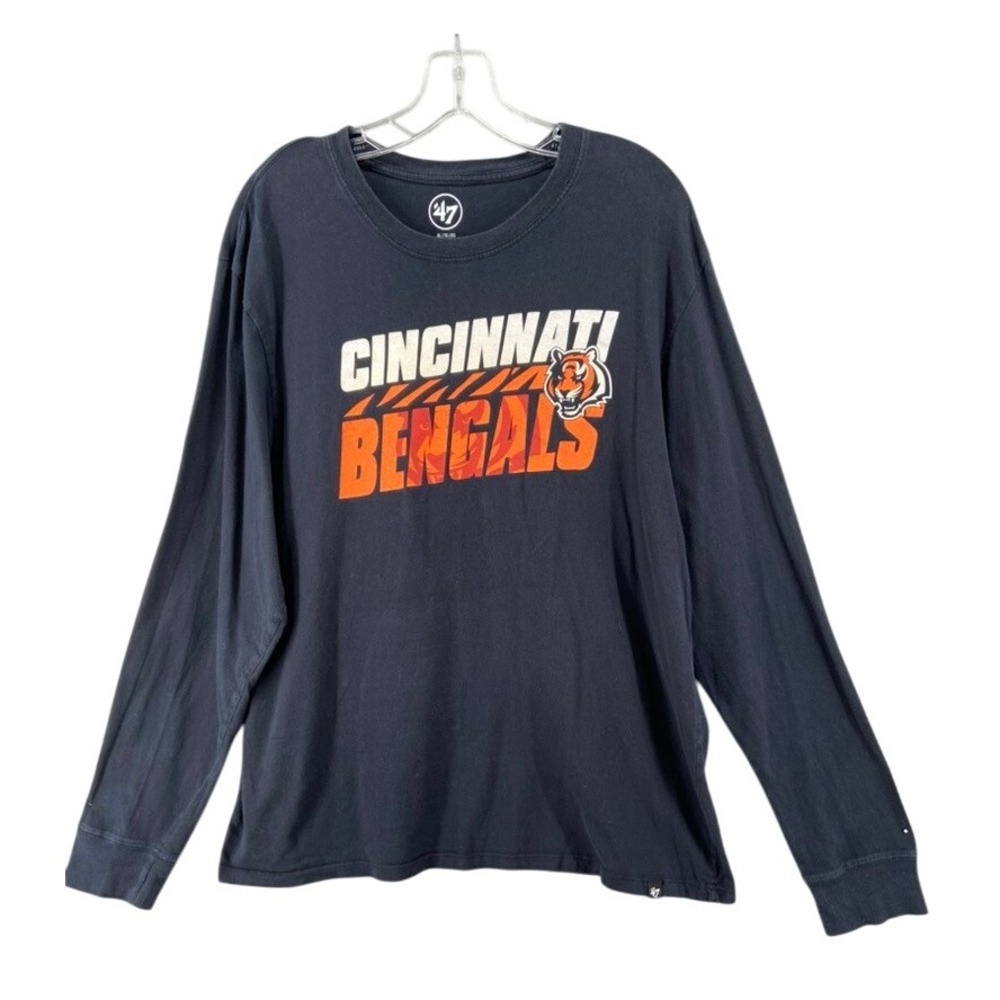 Cincinnati Bengals T-Shirt Mens XL 47 Brand‎ NFL Football Tee Team Wear